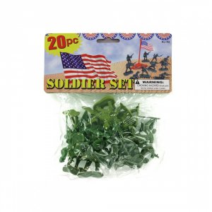 Bulk KL2951 Plastic Soldiers Play Set Kl143