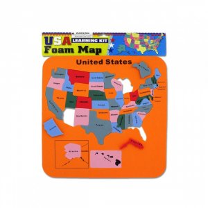 Bulk KL2954 Usa Foam Map Set Kl152