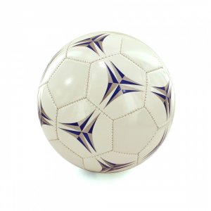 Bulk KL3364 Leather Coated White Soccer Ball Oa115