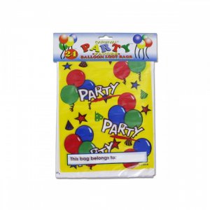 Carnival KL3610 Party Favor Loot Bags With Balloon Design Pc007