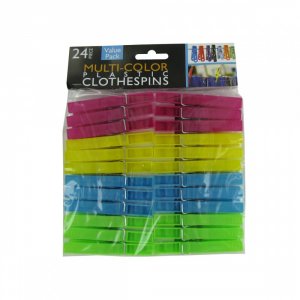 Bulk KL5717 Multi-color Plastic Clothespins Ha106