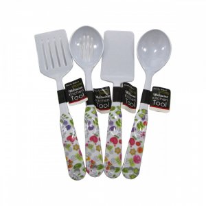 Bulk KL7139 Kitchen Melamine Tool Floral Design 4 Assorted Styles Ht95