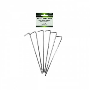 Bulk KL7565 Metal Tent Pegs44; Pack Of 6 Uu734