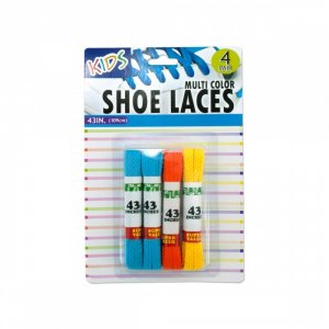 Bulk KL8292 Kids Colored Shoelaces Gl180