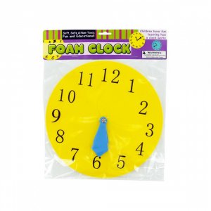 Bulk KL8381 Foam Toy Clock Kl039