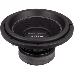 Power GW3-12 Gothic Series 2ohm Dual Voice-coil Subwoofer (12quot;44; 