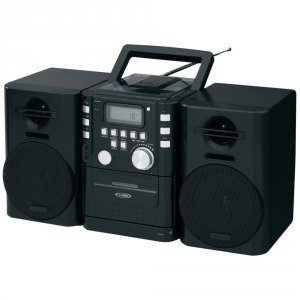 Jensen RA22604 Portable Cd Music System With Cassette  Fm Stereo Radio