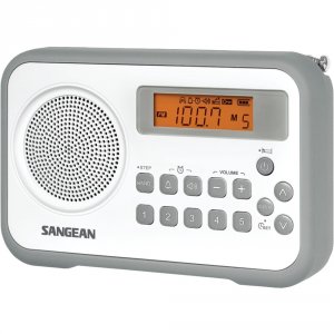 Sangean RA22721 Am And Fm Digital Portable Receiver With Alarm Clock (