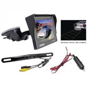 Pyle RA23293 Pro 4.7quot; Window Suction-mount Lcd Monitor With Die-ca