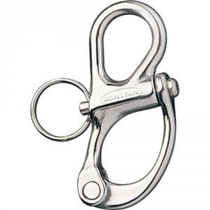 Ronstan RF6100 Snap Shackle - Fixed Bail - 66mm (2-58) Long