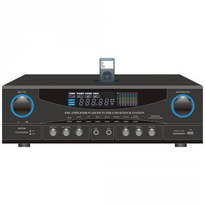 Pyle RA24228 Home 500-watt Stereo Receiver With Ipod Dock Pylpt4601aiu