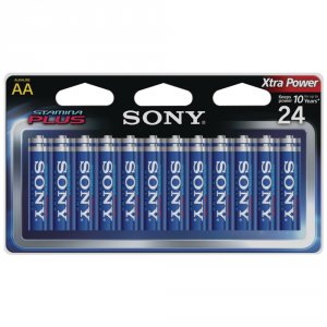 Sony RA27823 Stamina Plus Alkaline Batteries (aa; 24 Pk) Sobsam3b24a