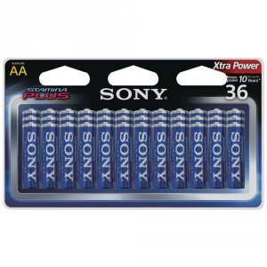 Sony RA27825 Stamina Plus Alkaline Batteries (aa; 36 Pk) Sobsam3b36a