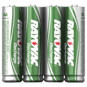 Rayovac RA28071 Ready-to-use Rechargeable Nimh Batteries (aaa; 600mah;