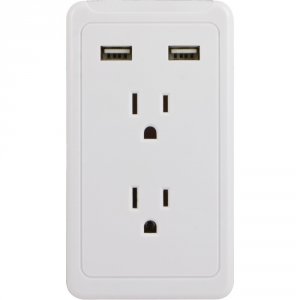 Ge RA30061 2-outlet Wall Tap With 2 Usb Ports Jas13464