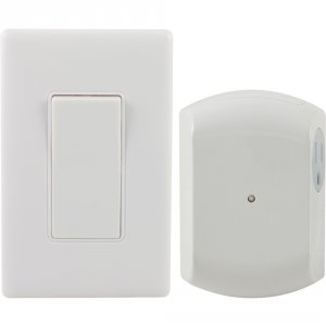 Ge RA31381 Wireless Wall Switch Light Control With 1 Outlet Receiver J