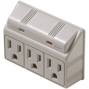 Steren RA32126 3-outlet 270 Joules Plug-in Surge Protector Strn905304