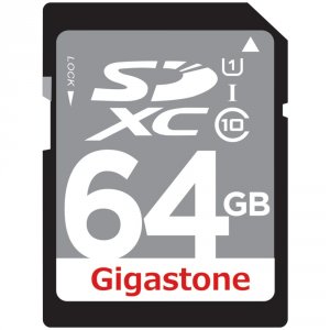 Gigastone RA33064 Class 10 Uhs-1 Card (sdxc; 64gb) Demsdxcu164gr