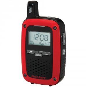 First RA34653 Portable Am And Fm Digital Weather Radio With Same Weath