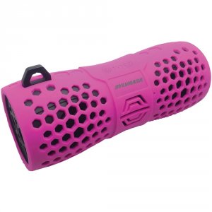 Sylvania RA38215 Water-resistant Portable Bluetooth Speaker (pink) Cur