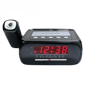 Supersonic RA38486 Digital Projection Alarm Clock With Am And Fm Radio