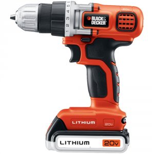 Black RA38714 Black  Decker 20-volt Max Lithium Drill And Driver Bdkld