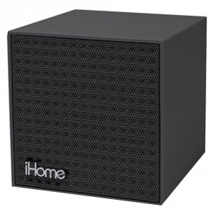 Ihome RA39390 Rubberized Bluetooth Mini Speaker Cube With Rechargeable