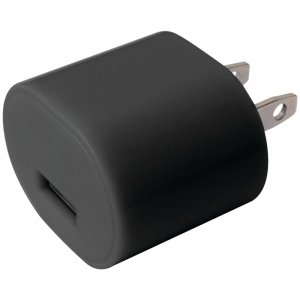 Iessentials RA40037 1-amp Usb Wall Charger (black) Ieac1usb