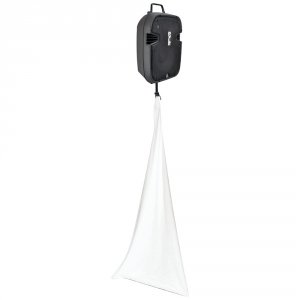 Pyle RA41350 Pro 3-sided Dj Speaker And Light Stand Scrim (white) Pyrp