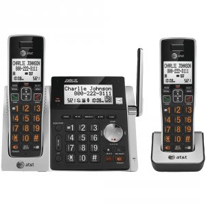 At RA41467 Att Cordless Answering System With Dual Caller Id And Call 