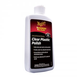 Meguiars M1008 Meguiar's 10 Clear Plastic Polish - 8oz