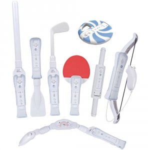 Cta RA4174 Nintendo Wii 8-in-1 Sports Pack For Wii Sports Resort (whit