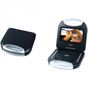 Sylvania RA41812 7quot; Portable Dvd Player With Integrated Handle (bl