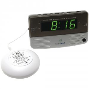 Sonic RA42636 Sonic Boom Travel Alarm Clock With Super Shaker Sonasb20