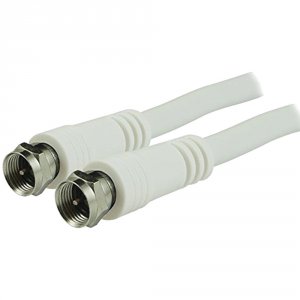 Ge RA43478 Neral Electric Rg6 Coaxial Cable44; 15ft (white) Jas33603