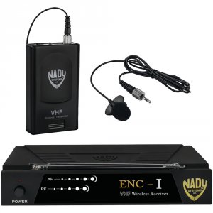 Nady RA44397 Enc-i Single-channel Professional Vhf Wireless Lapel Syst