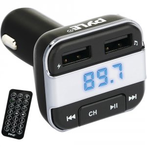 Pyle RA44713 3-in-1 Bluetooth Vehicle Fm Transmitter Charger Kit Pylpb