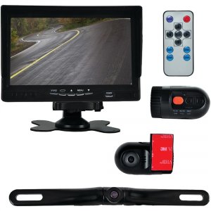 Pyle RA45007 Monitor System With 2 Interior Dvr Dash Cams  License-pla