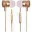 Billboard RA46607 Stereo Earbuds With Microphone (gold) Bb571