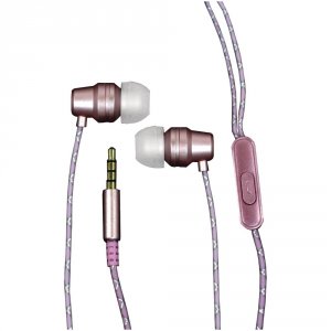 Billboard RA46735 Extra Bass Stereo Earbuds With Microphone (rose Gold