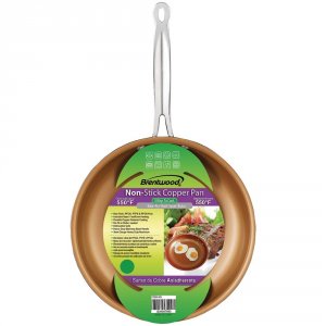 Brentwood RA47118 Nonstick Induction Copper Fry Pan (8.5quot;) Btwbfp3