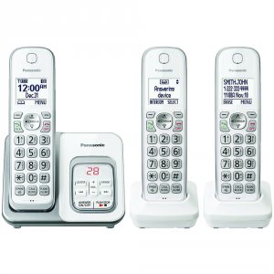 Panasonic RA47371 Expandable Cordless Phone With Call Block  Answering