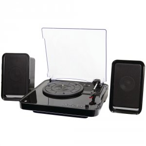 Ilive RA47404 All-in-one Bluetooth Turntable  Stereo Speaker System Il