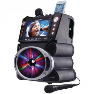 Karaoke RA47502 Bluetooth Karaoke Machine With Synchronized Leds Jskgf