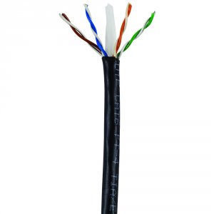 Ethereal RA48024 23-gauge Cat-6 Bulk Cable44; 144;000ft (black) Ethcat