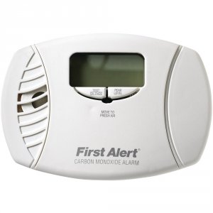 First RA5801 Carbon Monoxide Plug-in Alarm (battery Backup  Digital Di