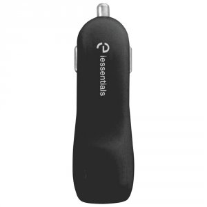 Iessentials RA6972 2.1-amp Dual-usb Car Charger (black) Iesiepcp2u