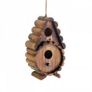 Songbird 10018411 Round Log Birdhouse