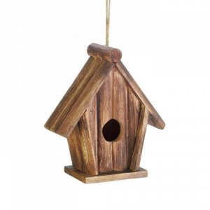 Songbird 10018412 Classic Rustic Wood Birdhouse