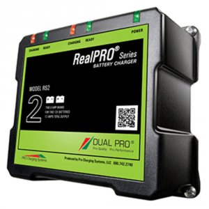 Dual RS2 Realpro Series Battery Charger - 12a - 2-6a-banks - 12v24v